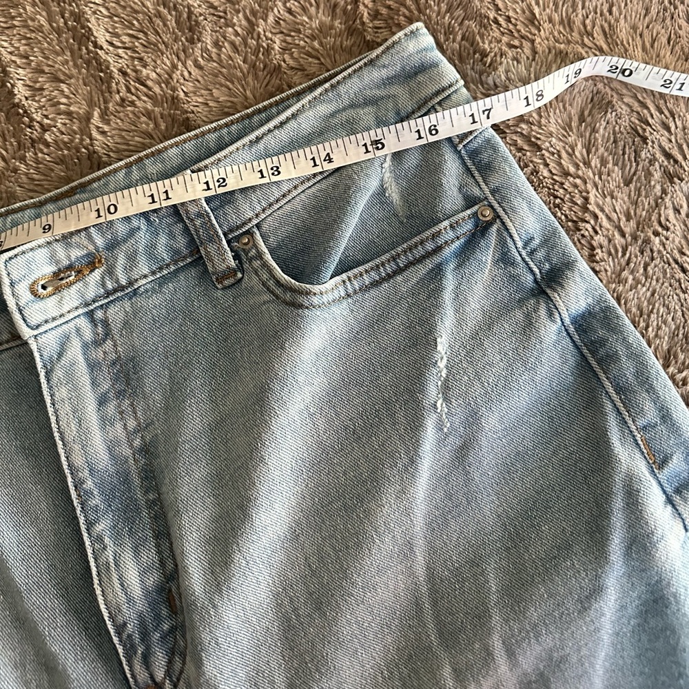 INC denim pants size 12/31 in new blue - Picture 6 of 16